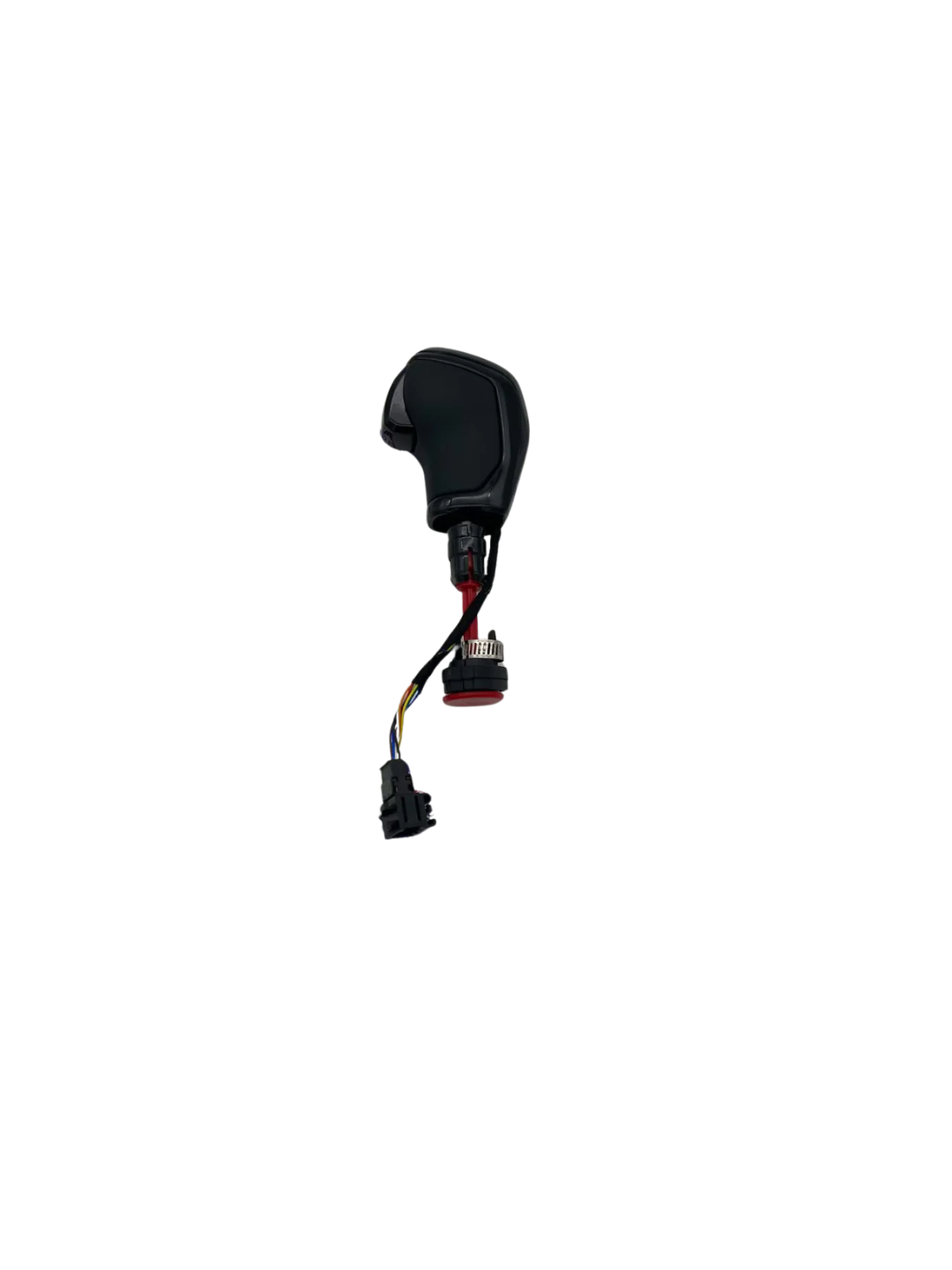 VW LED Electronic Gearshift Knob — Alcantara & Gloss Black