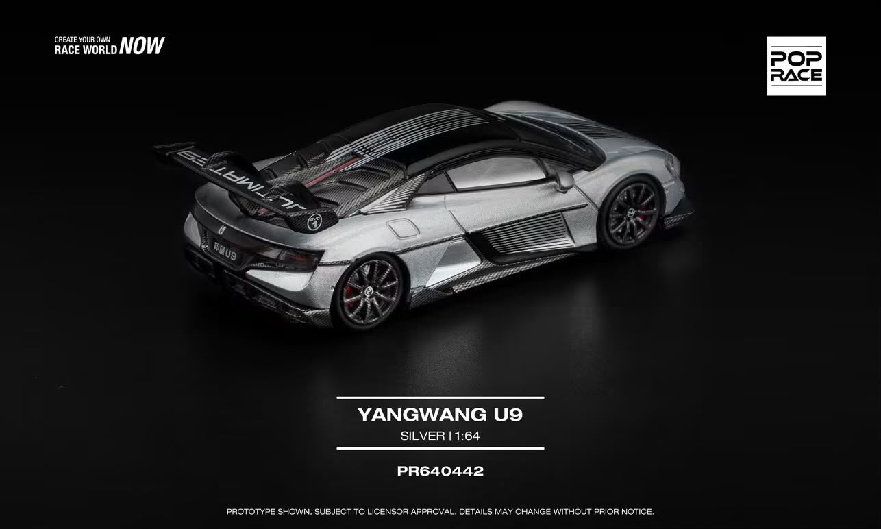 POP RACE Yangwang U9 Silver