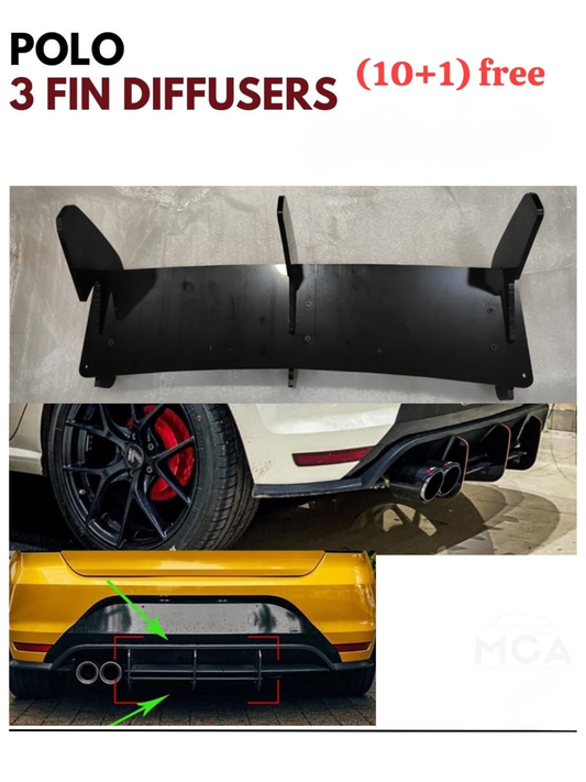 Polo 3 Fin Diffusers