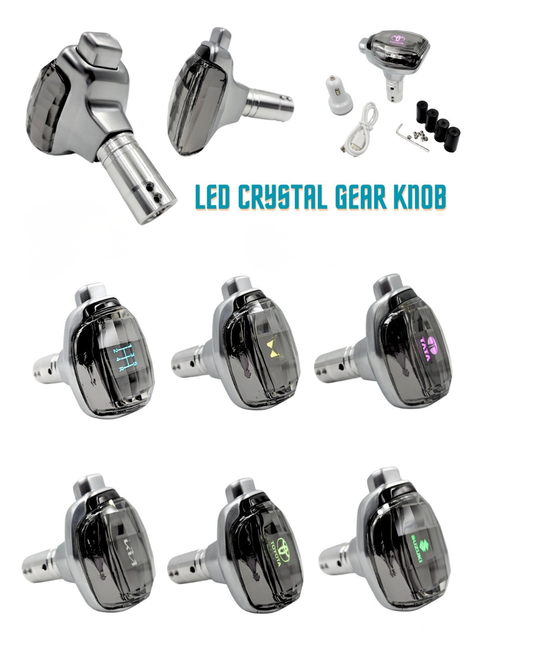 LED Crystal Gear Knob