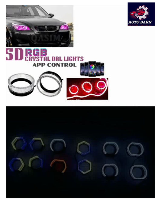 SD RGB Crystal DRL Lights