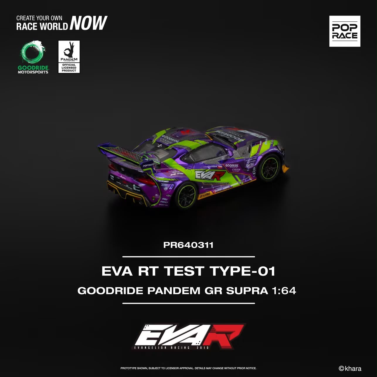 POP RACE EVA RT Pandem GR Supra