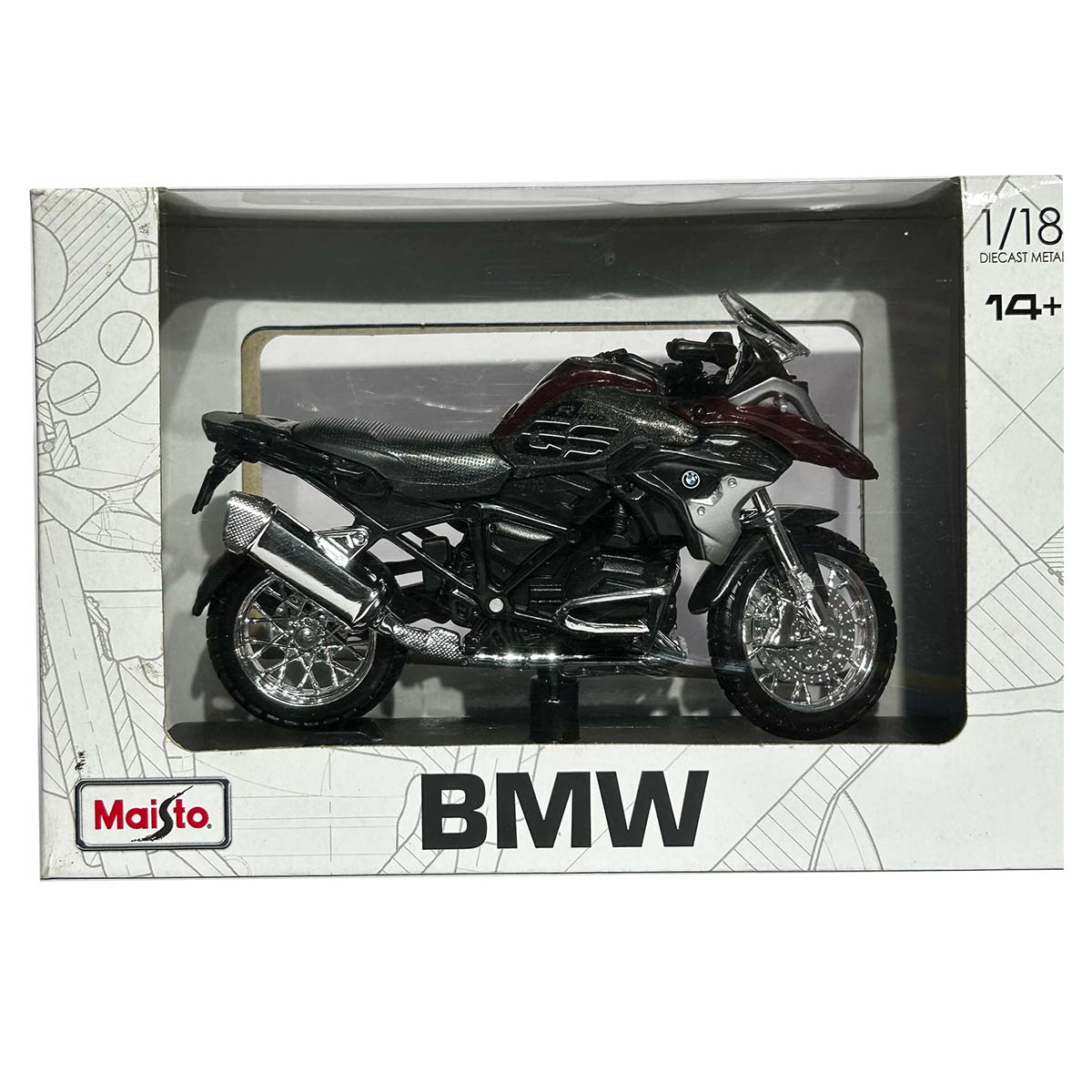 BMW R1200GS diecast bike