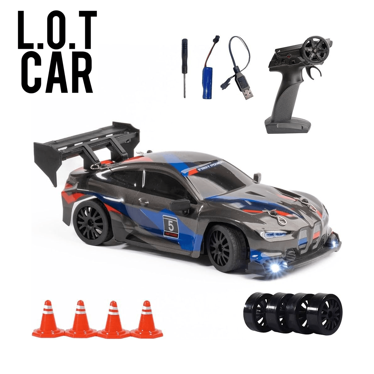 BMW RC car white